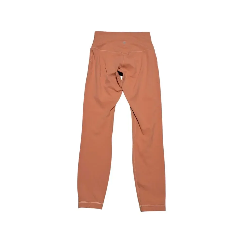 Lululemon Align High Rise Leggings 25in Pink Savannah Coral Orange WOmens 6